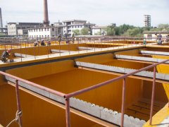 Anti corrosion of sewage treatment tank system